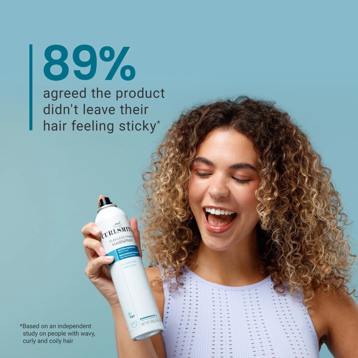 CurlSmith Flawless Finish Hairspray Strong Hold - VOOK HaarbarStyling