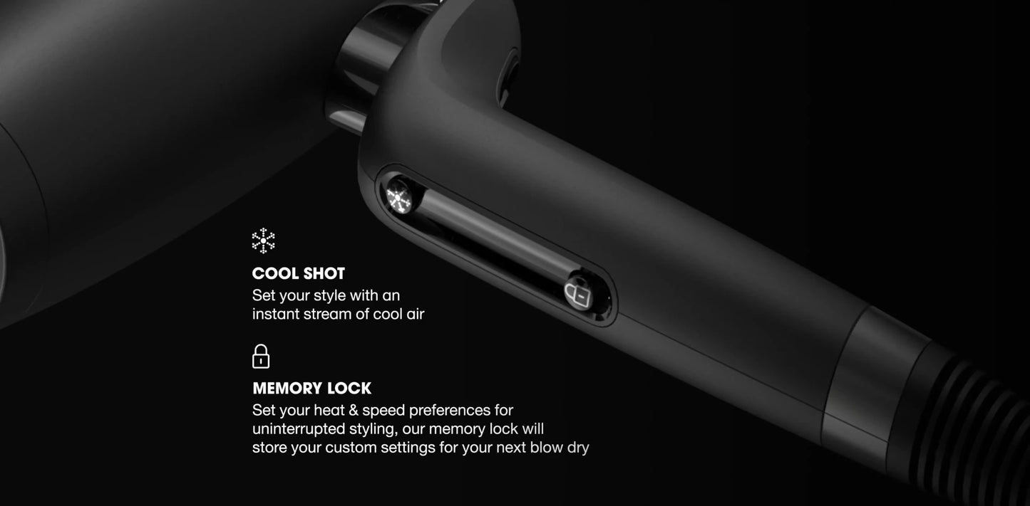 GHD SPEED ULTRA-SNELLE FÖHN ZWART - VOOK HaarbarFÖHN