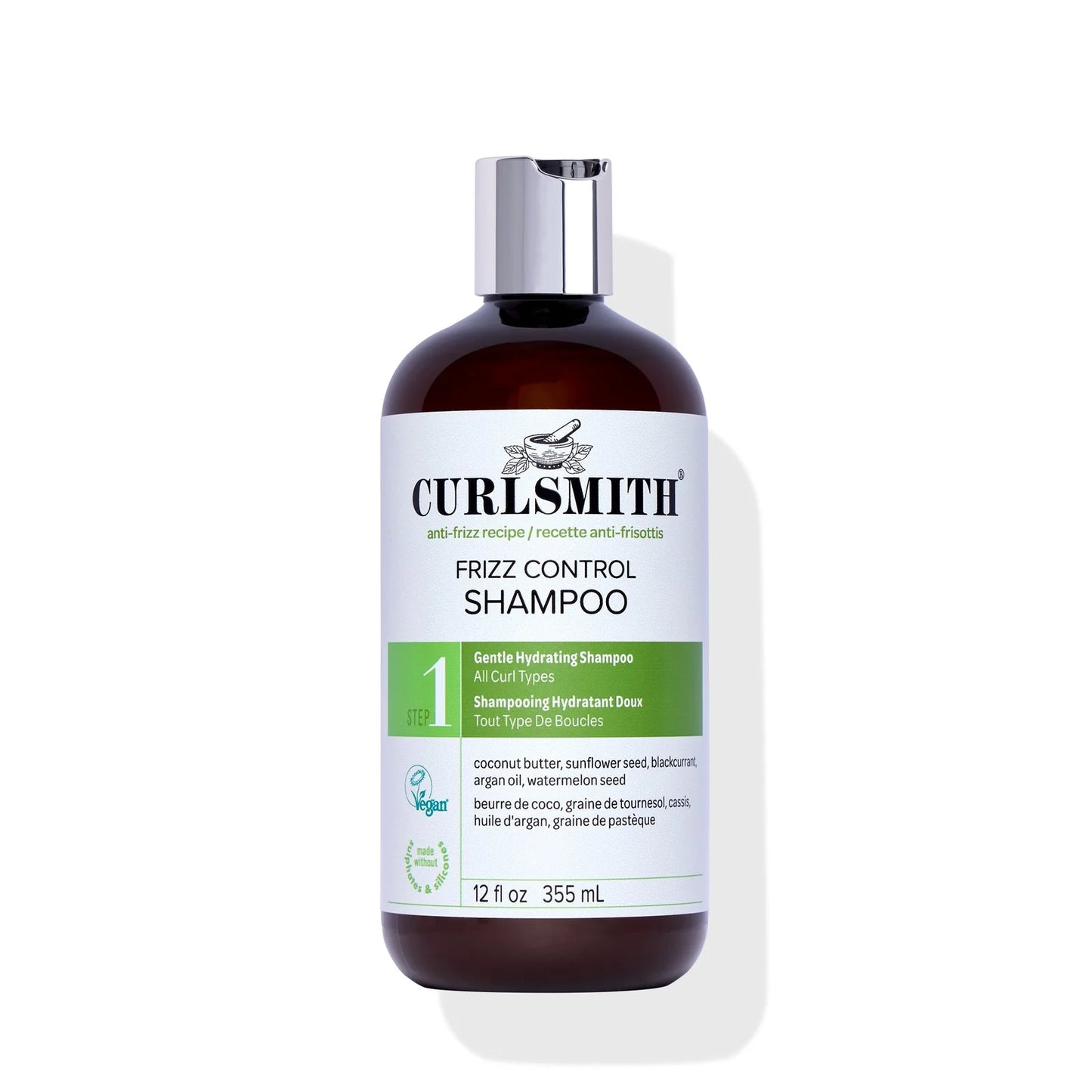 CurlSmith Frizz Control Cleanser Shampoo 355ml