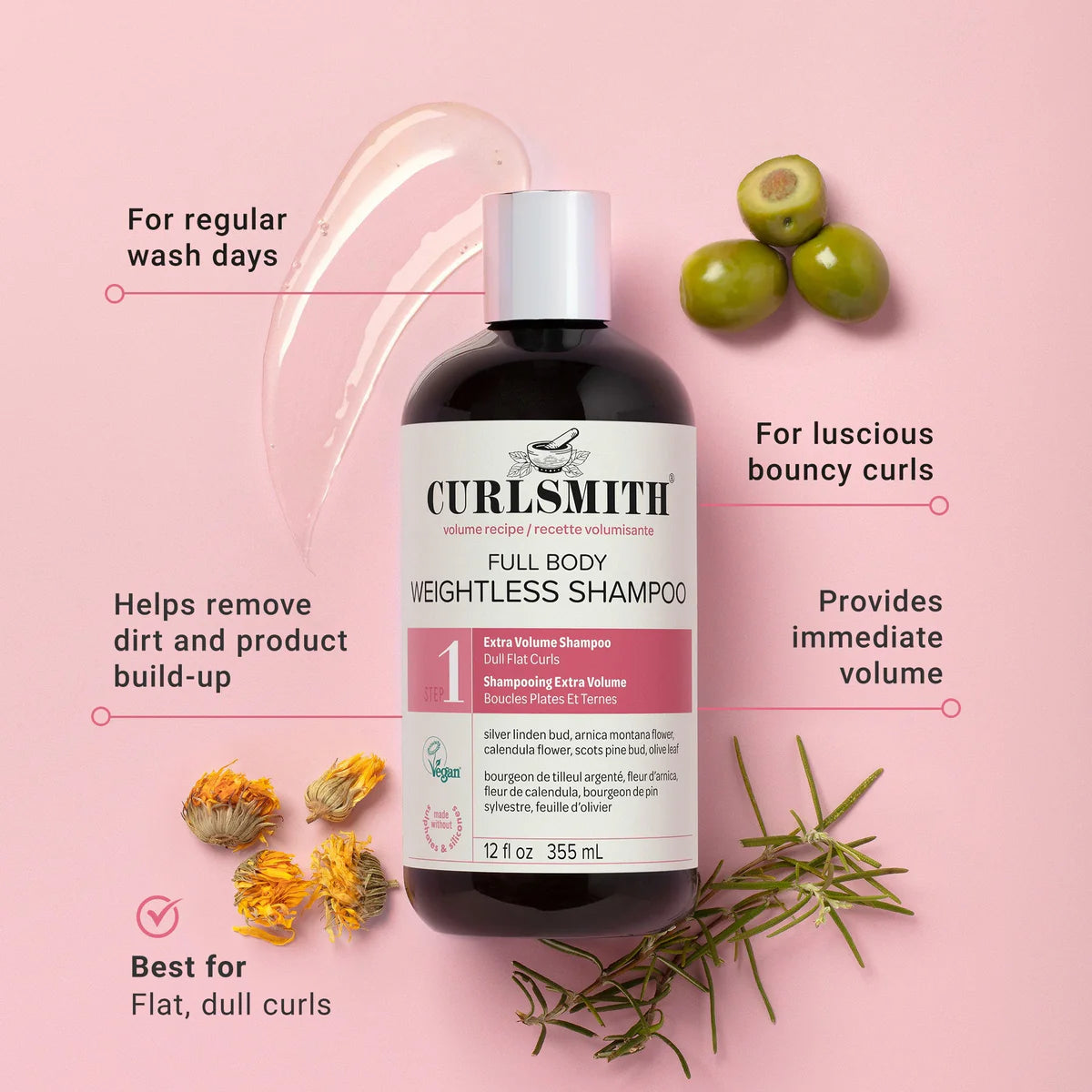 Crulsmith Full Body Weightless Shampoo 355ML