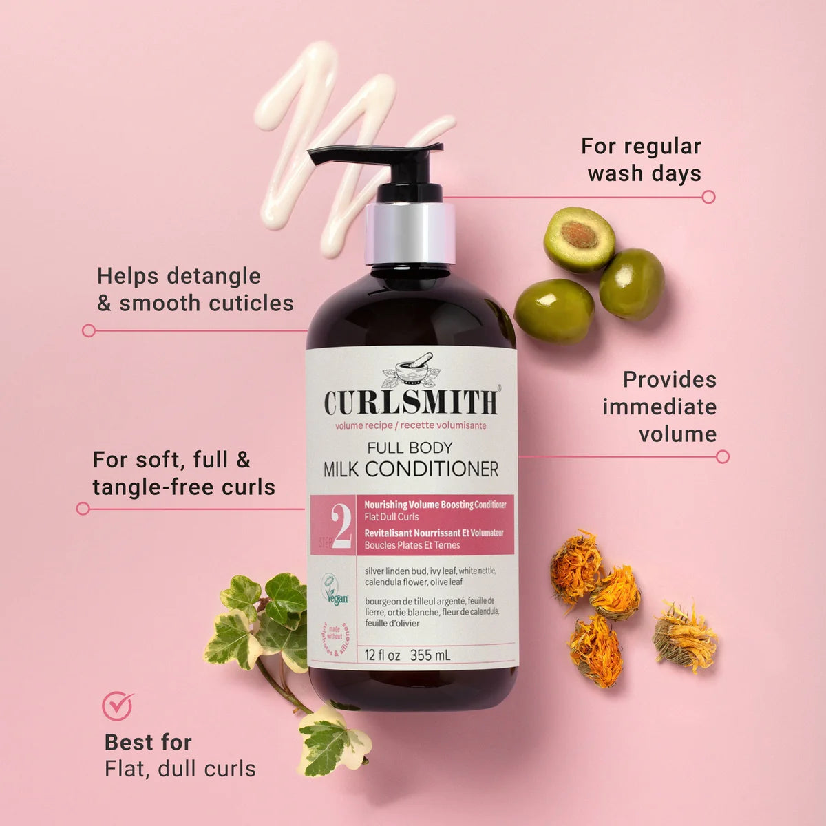 Crullsmith Full Body Milk Conditioner 355ML