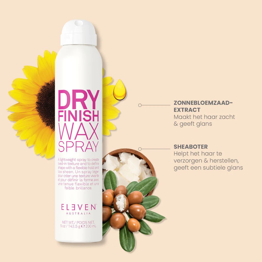 ELEVEN Australia Dry Finish Wax Spray - VOOK HaarbarHair Texture Spray