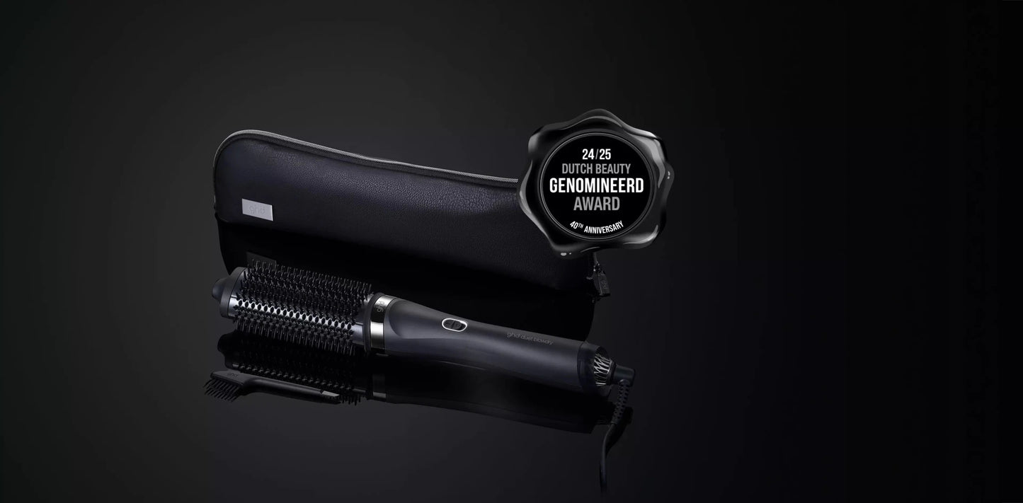 GHD Duet Blowdry Fohnborstel Zwart - VOOK HaarbarFÖHN