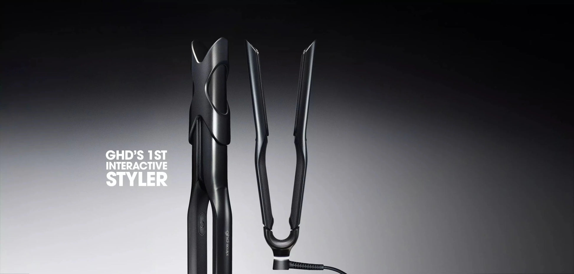 GHD SCULPT INTERACTIEVE STIJLTANG ZWART - VOOK HaarbarStijltang