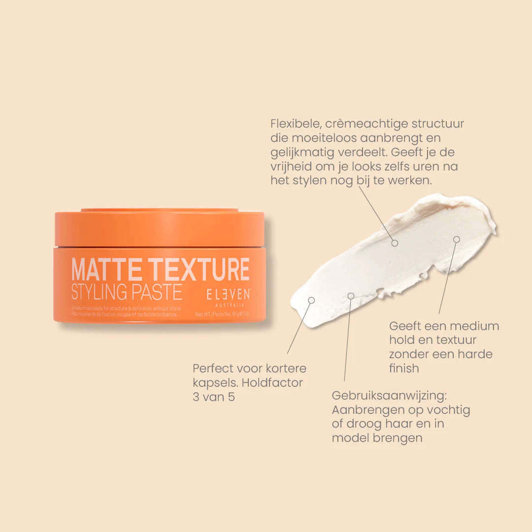 ELEVEN Australia Matte Texture Styling Paste