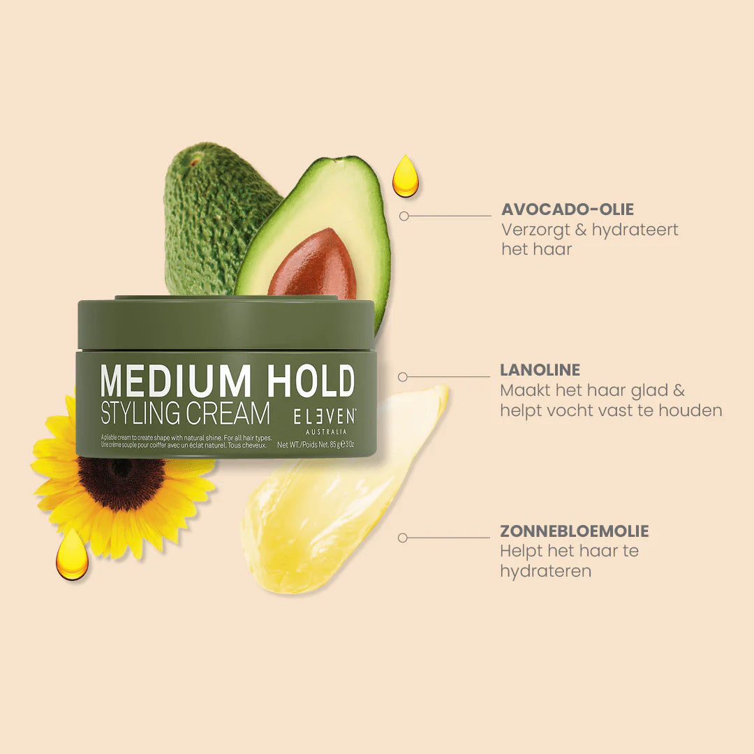 ELEVEN Australia Medium Hold Styling Cream