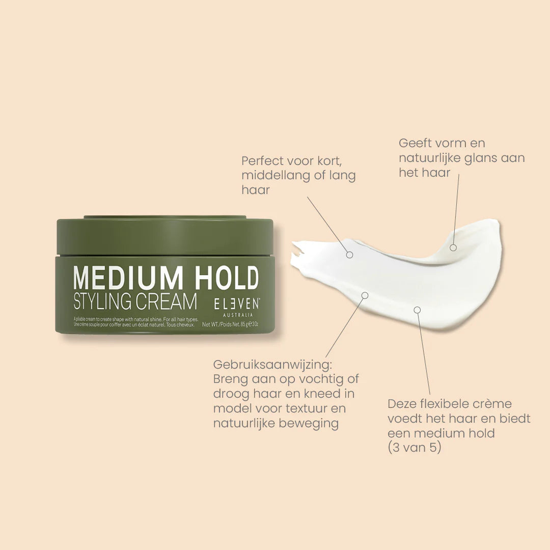 ELEVEN Australia Medium Hold Styling Cream